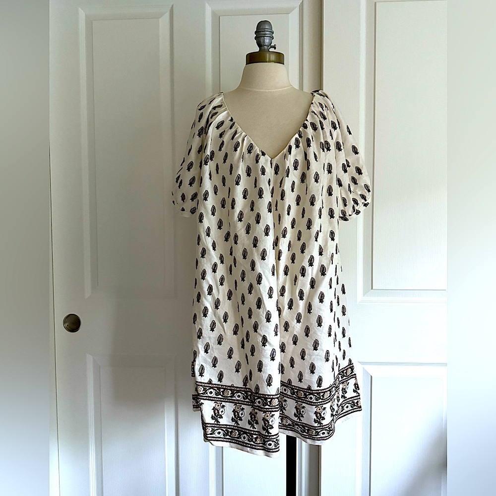 Banana Republic VISCOSE-LINEN MINI DRESS sz S